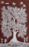 Buy Nature and Human in Warli By Dilip Bahotha