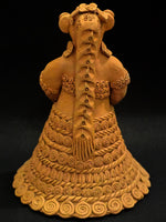 Nature's Muse A Terracotta Sculpture Celebrating the Beauty of Flowers, Terracotta art for sale