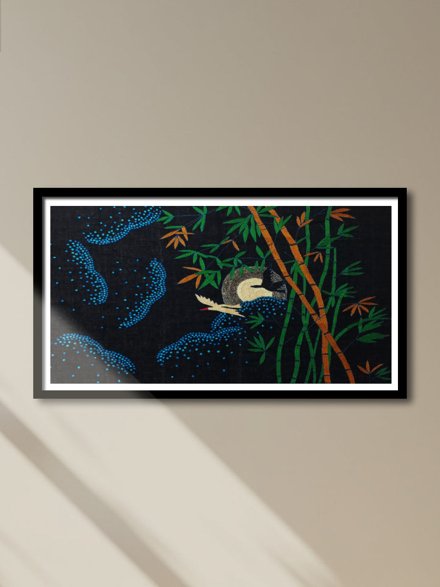 Shop Nature's tranquility Batik and Kantha by Kartik Manna