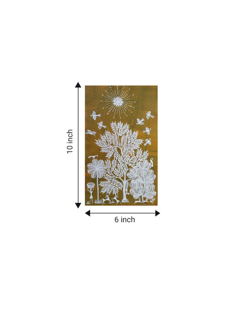 Nature's Harmony In Warli artwork for sale