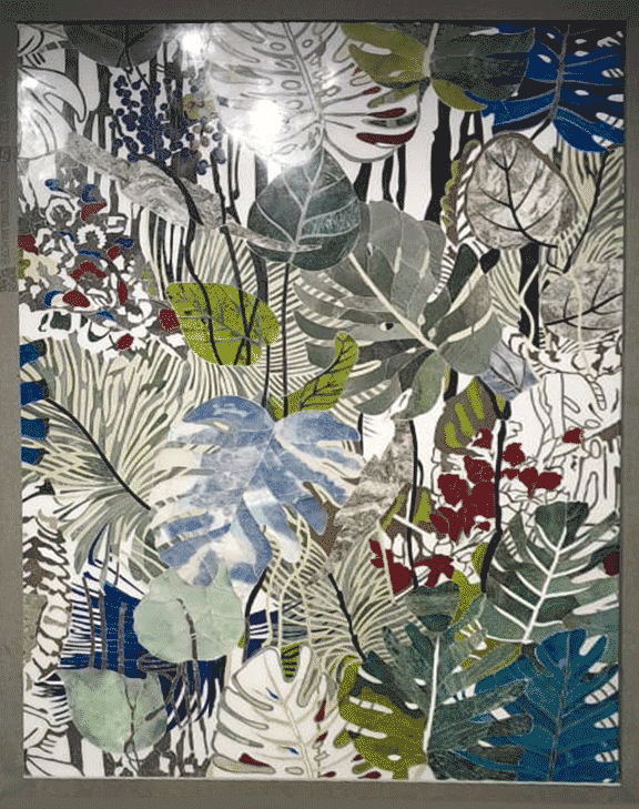 Nature's Tapestry in Marble Inlay by Fammo Khan Thumbnail