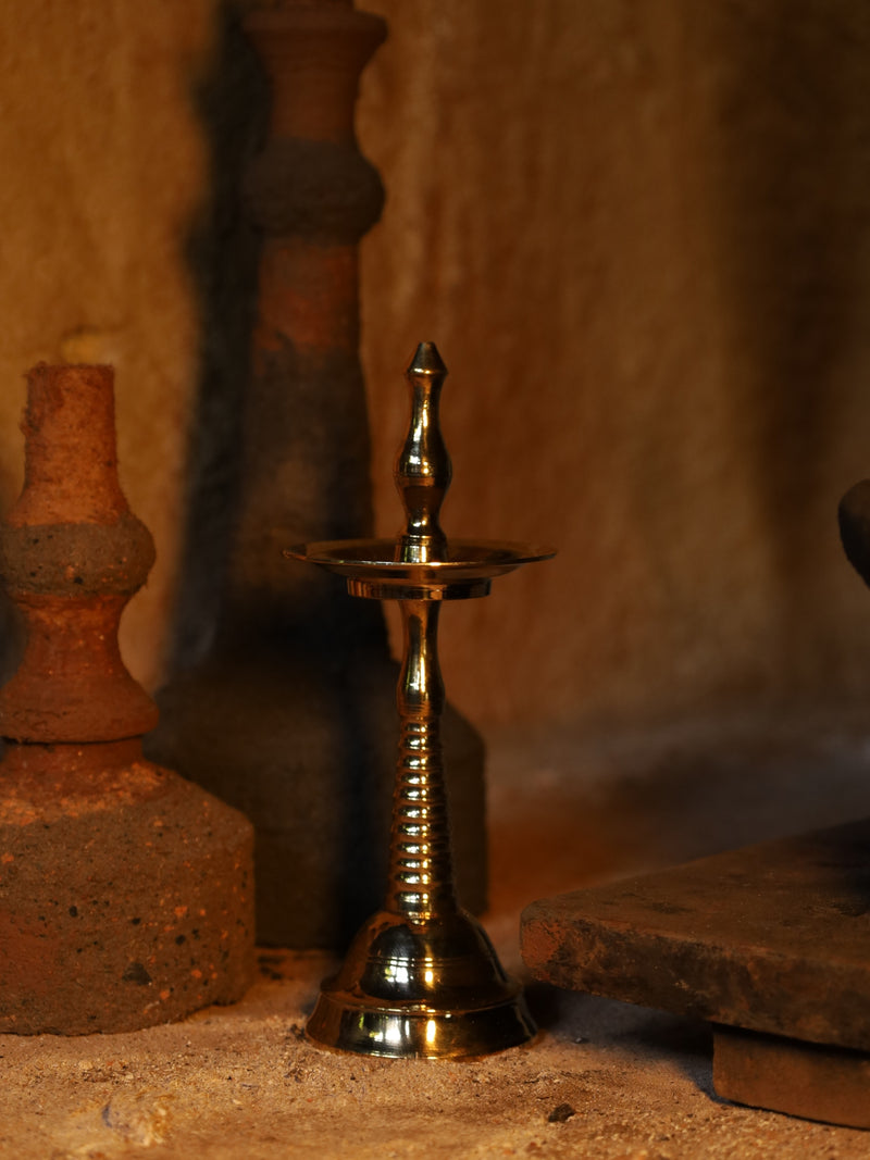 Shop Nilavilakku (lamp) in Brass work by Dinesh A