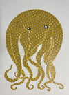 Octopus, Gond Painting by Venkat Shyam