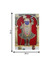 Opulent Reflection of Shrinathji: Pichwai Painting by Jayesh Sharma