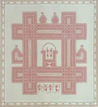 Buy Hasegode, a Wedding Hall: Chittara Art by Ishwar Naik
