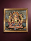 White Tara in Stone Dust painting by Amita Sachdeva