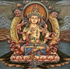 White Tara in Stone Dust painting by Amita Sachdeva