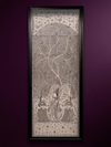 Radha, Krishna, Rukmani Tree of Life in Mata ni Pachedi by Sanjay Chittara