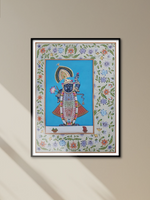 Bright depiction of Shrinathji: Pichwai by Shehzaad Ali Sherani