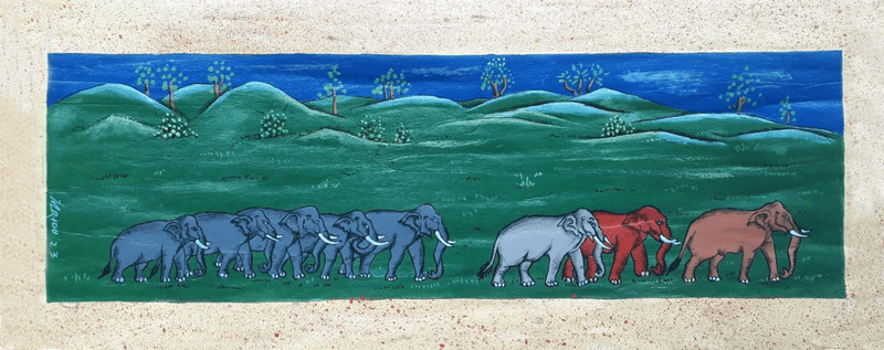 Shop Elephants in Assamese by Mridu Mocham Bora