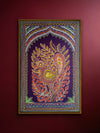 The Peacock Rogan Art by Rizwan Khatri
