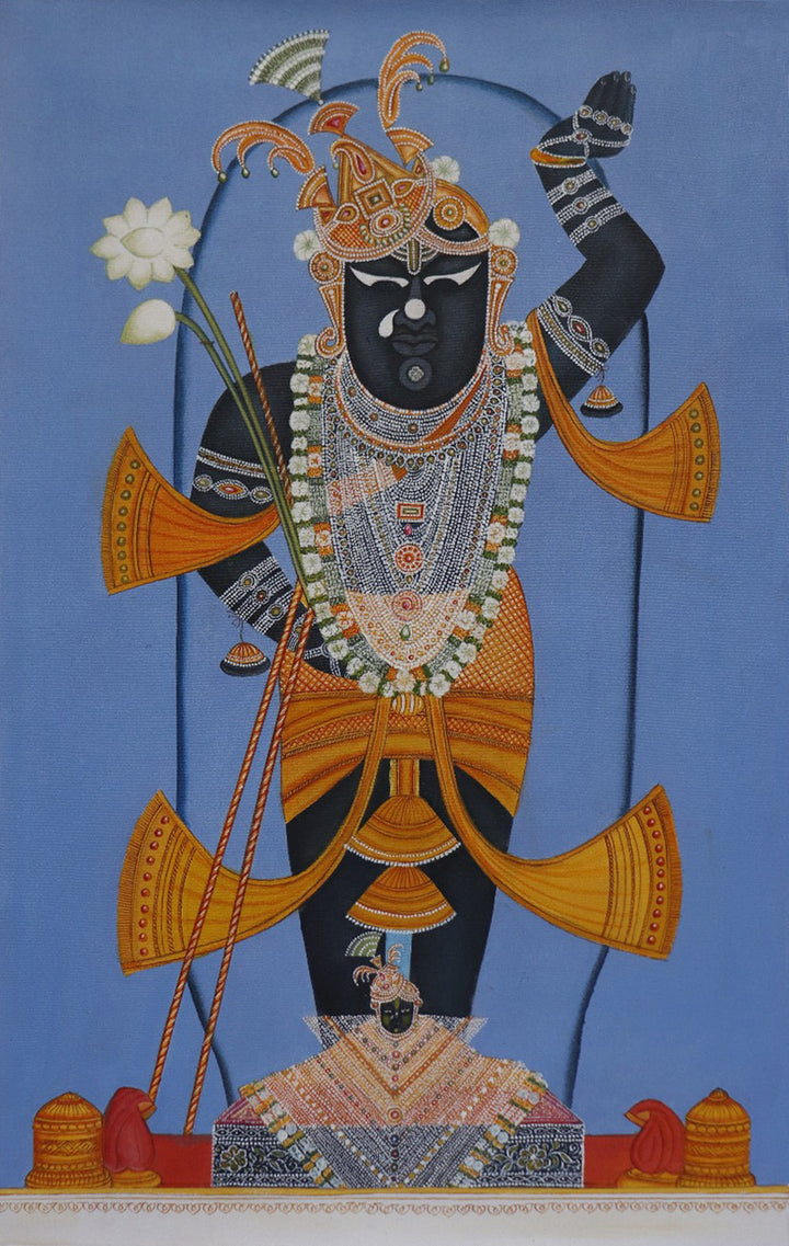 Shrinathji Pichwai by Shehzaad Ali Sherani Thumbnail