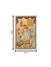 Temptations of the Kitchen: A Kalighat Painting of Culinary Delights by Sonali Chitrakar