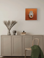 Hand shaped Wooden Block Art for home decor by Vikas Singh