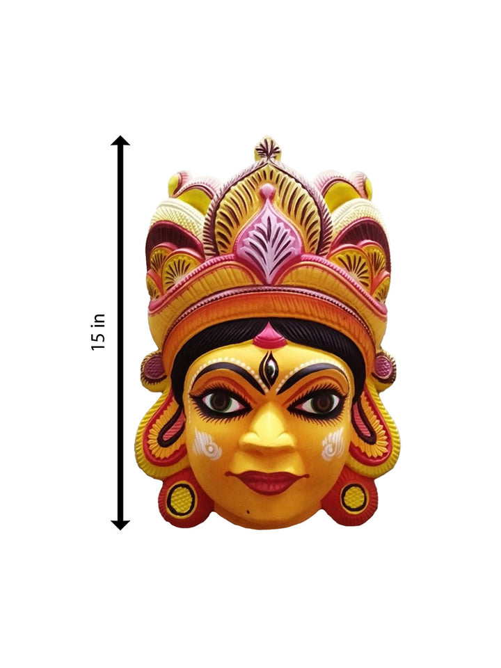 Maa Durga In Gomira Mask by Kalyan Chandra Sarkar Thumbnail