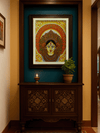 Trinayani: The Goddess Durga in Kerala Mural by Adarsh