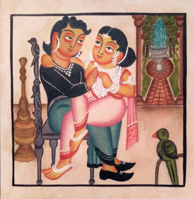 Whispers of Home:Kalighat Art by Bapi Chitrakar Thumbnail