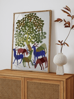 Nature's Spectacles in Gond by Gareeba Singh Tekam