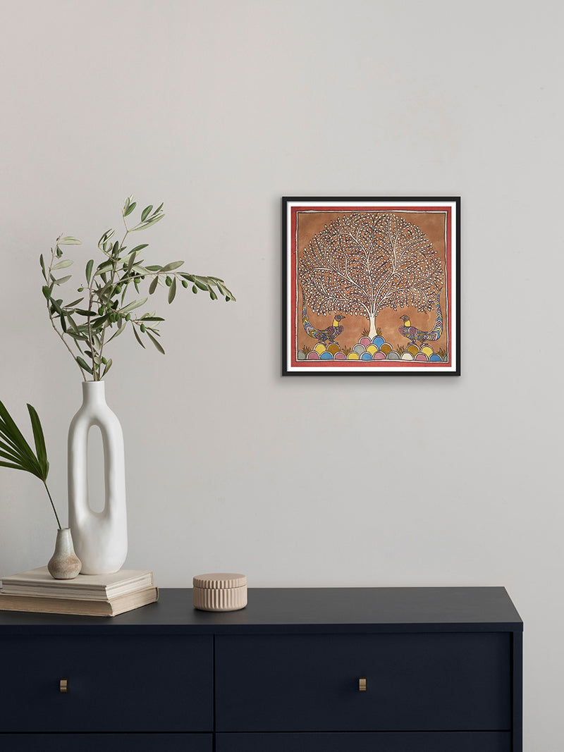 Tree of Life Mata Ni Pachedi Painting by Bhanu Bhai Chittara