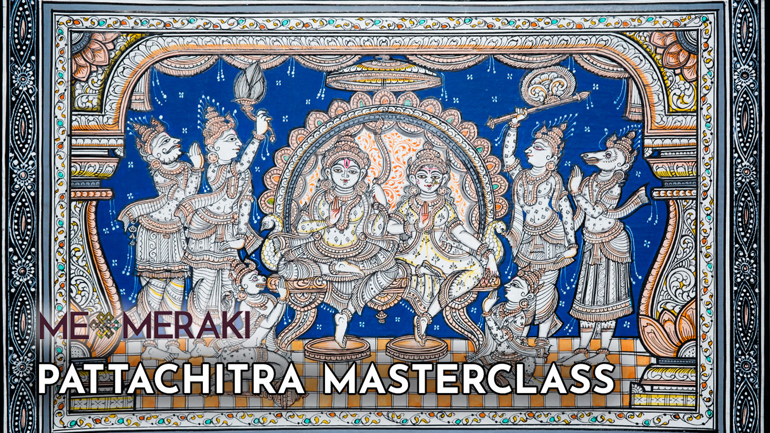 Pattachitra Making Buy On Demand Pre Recorded Self Paced Pattachitra Paintings ...