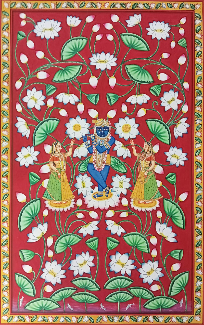 Harmony of Shrinathji: Pichwai Art by Dinesh Soni