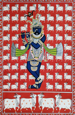 Harmony of Srinathji: Pichwai Art by Dinesh Soni