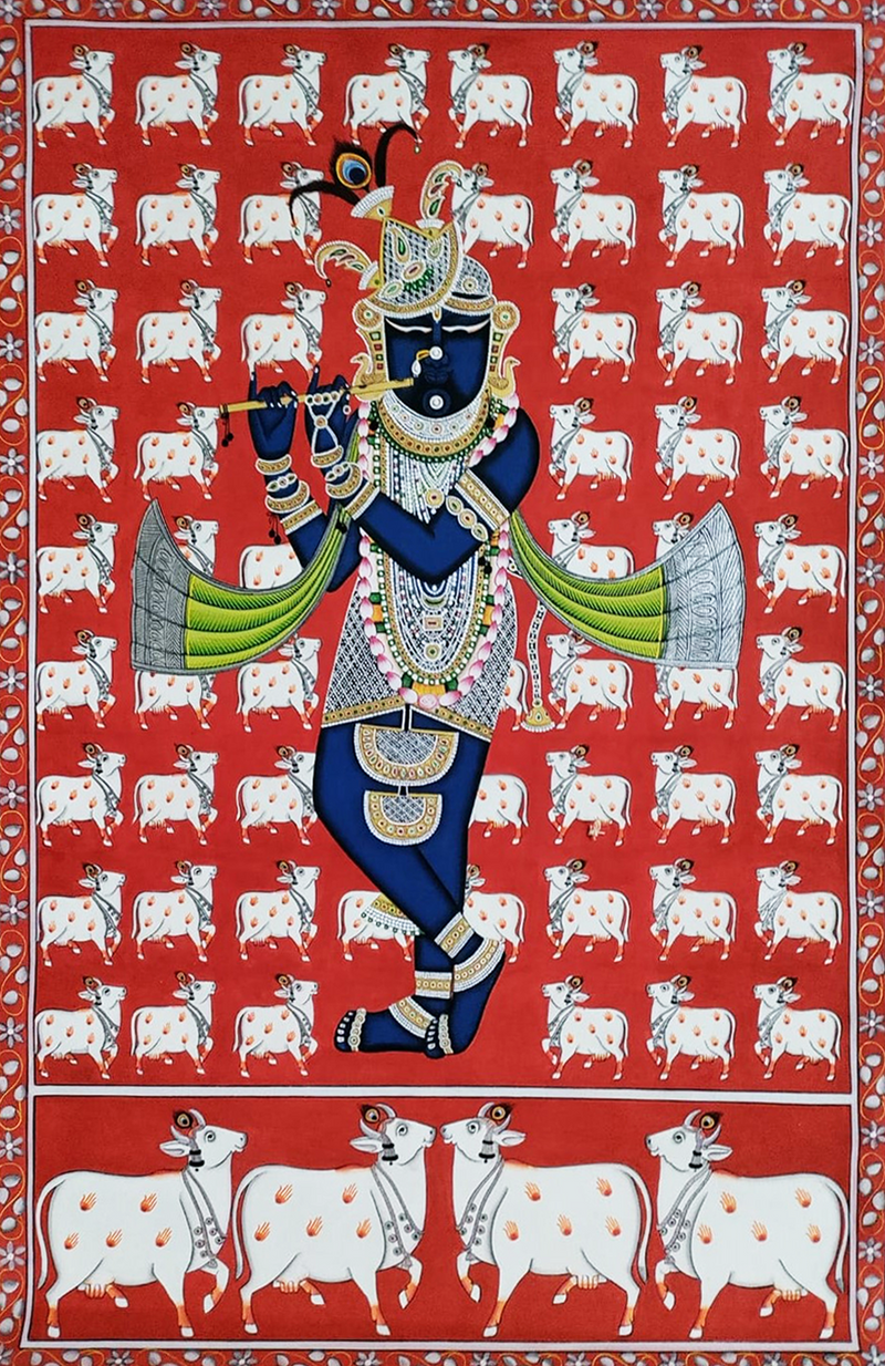 Harmony of Srinathji: Pichwai Art by Dinesh Soni