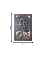 Tree of Spirituality:Madhubani painting for sale