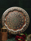Kaleidoscope of Colors in Marodi Brass Plate