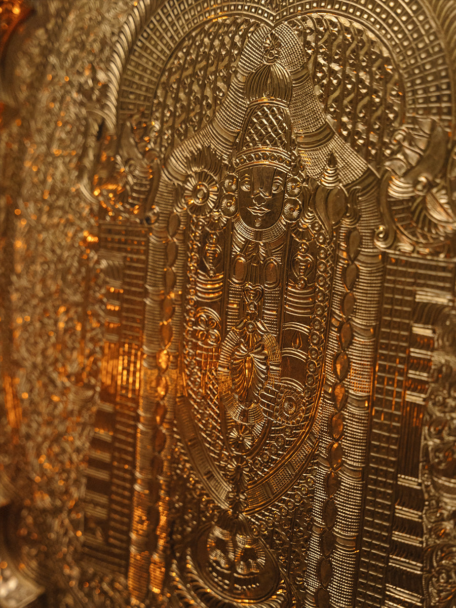 Tirupati Balaji in Marodi Brass Plate