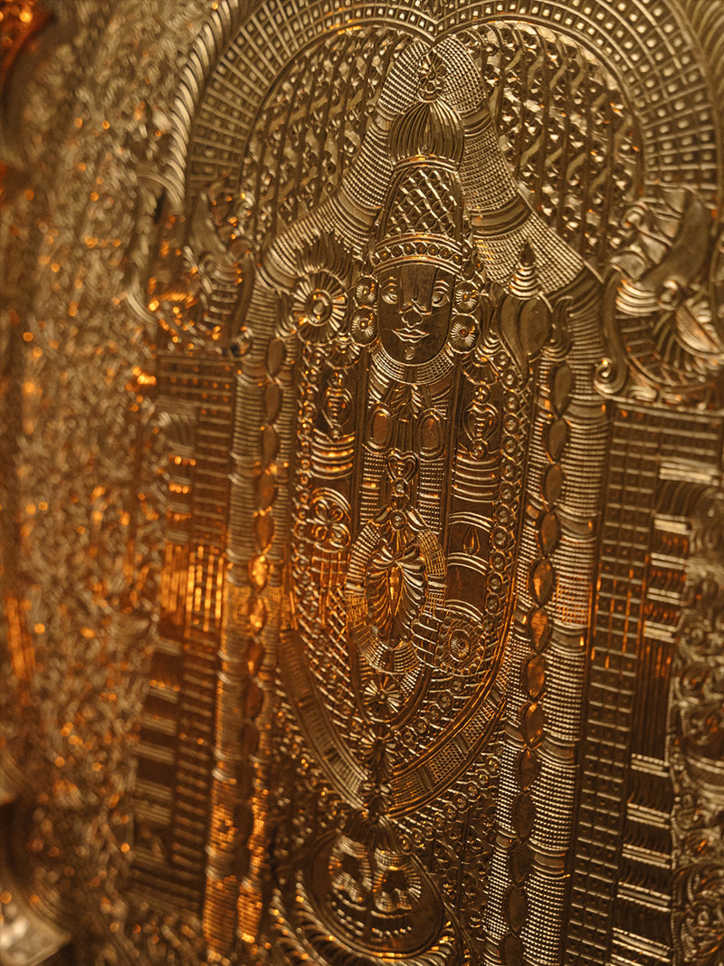 Tirupati Balaji in Marodi Brass Plate