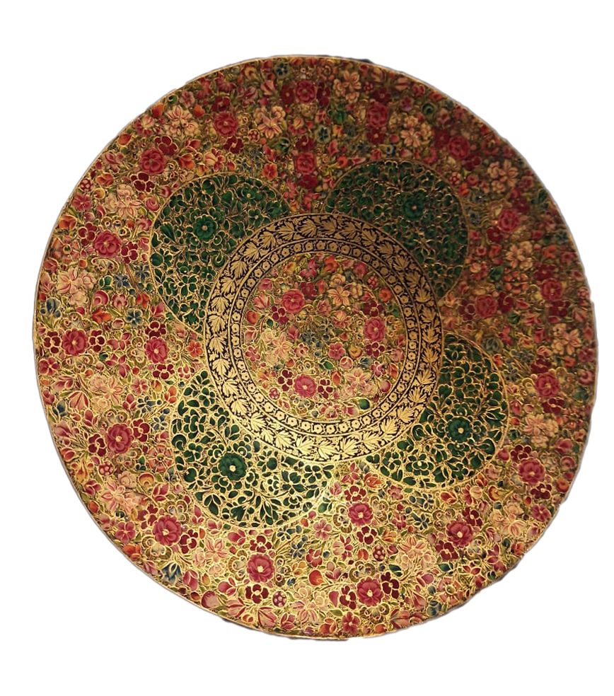 Red Peace: Kashmiri Paper Mache by Riyaz Khan