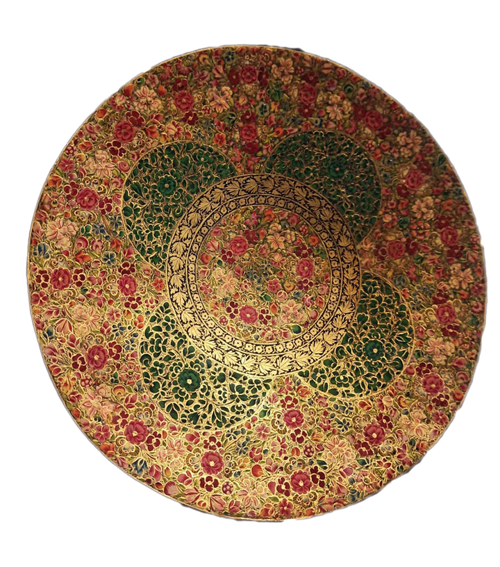 Red Peace: Kashmiri Paper Mache by Riyaz Khan Thumbnail