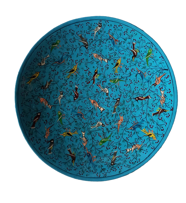Beneath the Blue: Kashmiri Paper Mache by Riyaz Khan Thumbnail