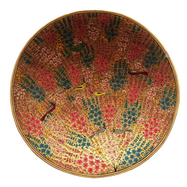 Floral Symphony: Kashmiri Paper Mache by Riyaz Khan Thumbnail