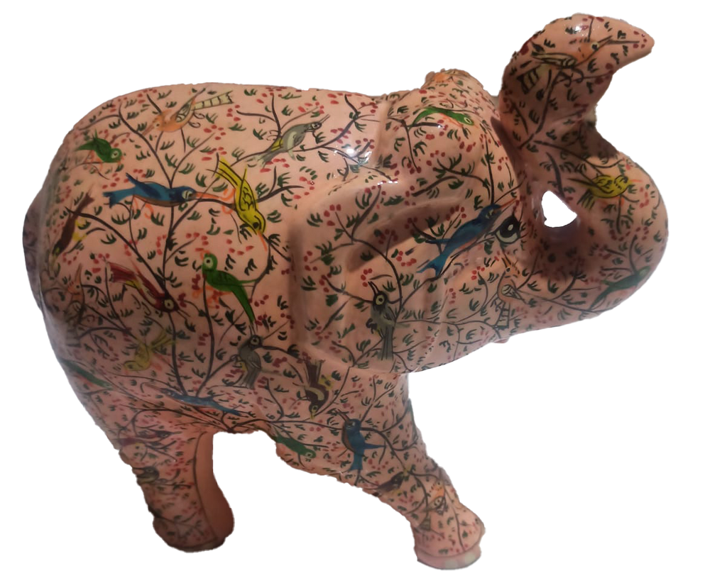 Nature's Symphony: Kashmiri Paper Mache by Riyaz Khan