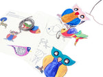 POTLI DIY Educational Craft kit - Christmas Decorations using Gond Art - Forest Friends (age 6 years +)
