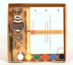 POTLI Handmade Wooden Block Print DIY Craft Kit - Panchtantra Story Book - Thirsty Crow ( 5 Years +)