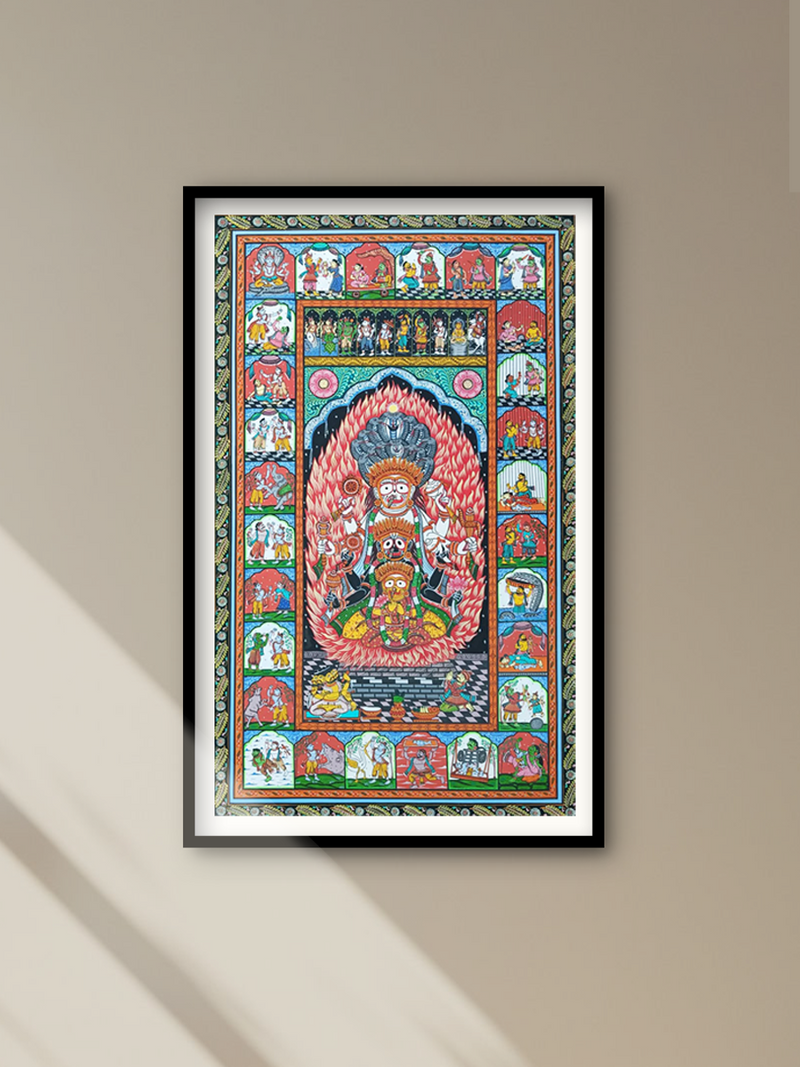 Transcendent Artistry: Pattachitra by Purusottam Swain for sale