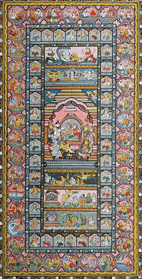 Frames of Faith : Excellency of Pattachitra by Purusottam Swain