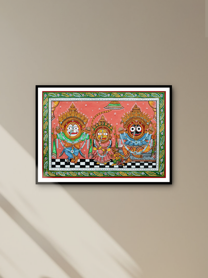 Siblings of Divinity: Reflections of Pattachitra by Purusottam Swain   