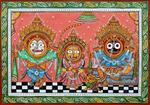Siblings of Divinity: Reflections of Pattachitra by Purusottam Swain   