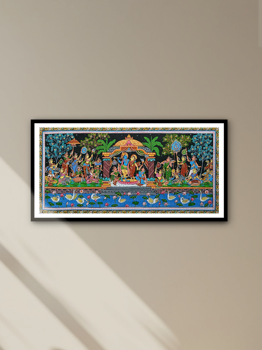 Colors of Devotion : Pattachitra by Purusottam Swain for sale