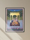 The Divine Love of Radha Krishna: Pichwai Painting by Shehzaad Ali Sherani