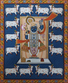 Shop Harmony of Shrinathji: Pichwai Artwork by Dinesh Soni