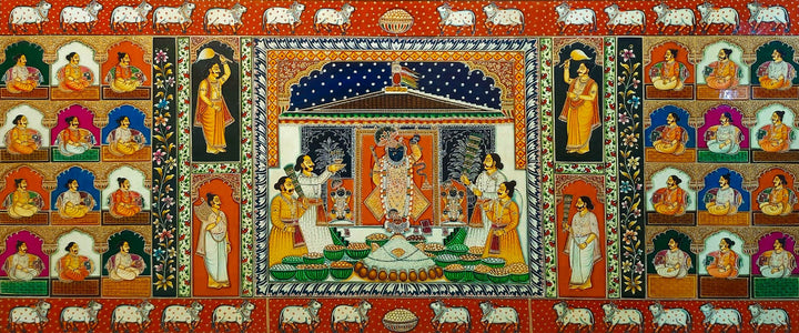 Pankaj Kumar's Usta Miniature Painting: Enduring Shreenath ji Thumbnail