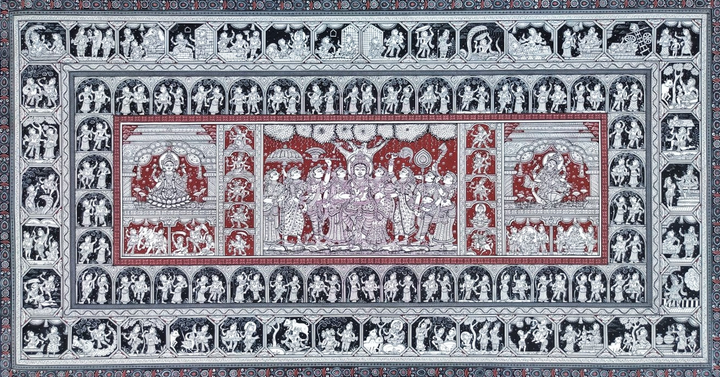 Pattachitra Chronicles: Krishna's Enchanted World by Purusottam Swain Thumbnail
