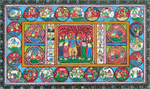 Buy Pattachitra Chronicles: Krishna's Raas-Leela by Purusottam Swain  