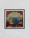 Peacock, Tanjore Art by Sanjay Tandekar