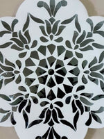 buy  A Floral Thikri Glasswork by Happy Kumawat